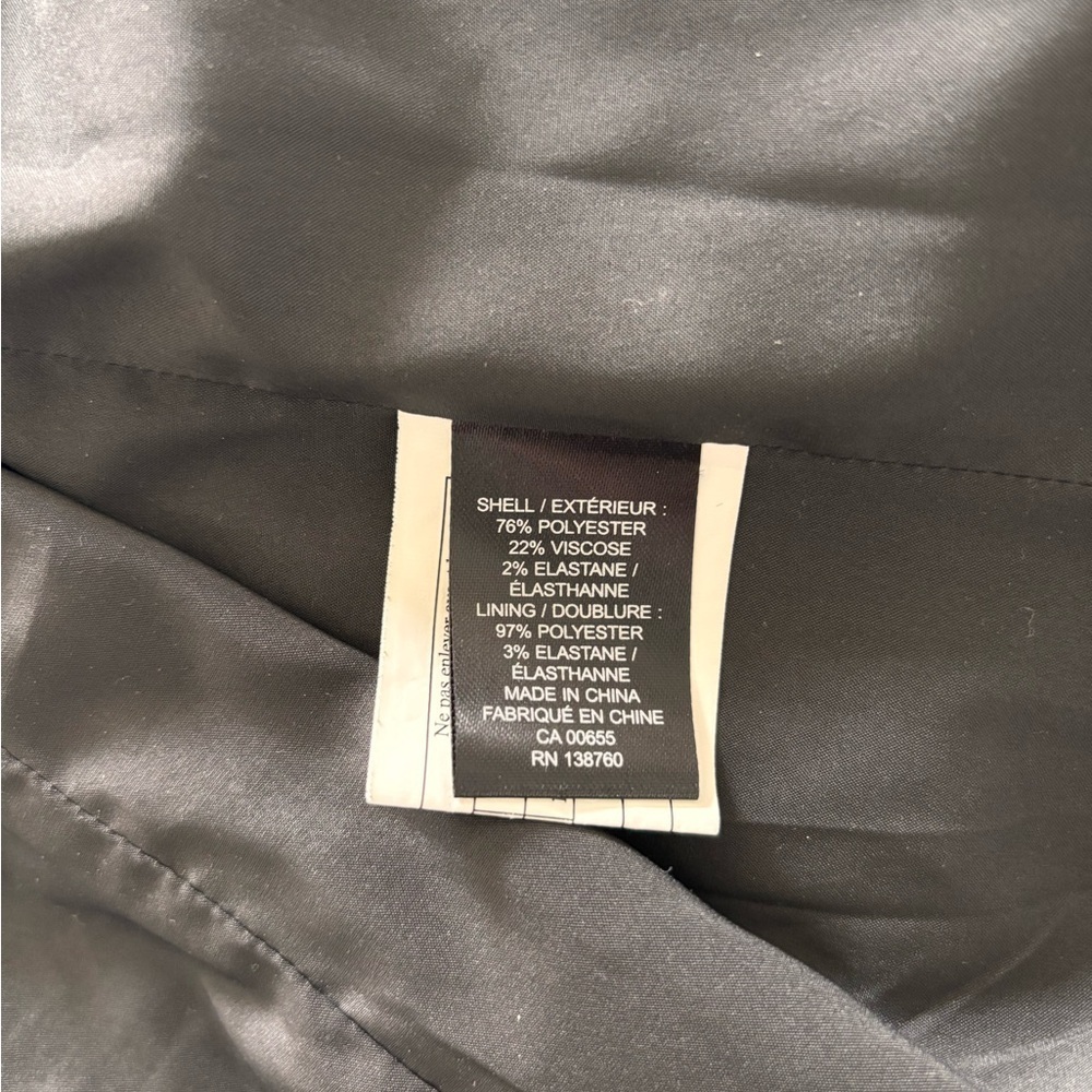RW&CO. Black Blazer with Textured Pattern - Picture 11 of 12